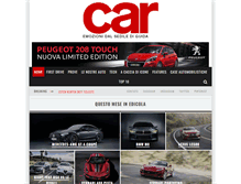 Tablet Screenshot of car-magazine.it